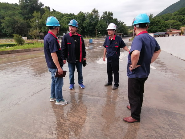 公司開展二季度安環(huán)、消防、防汛綜合大檢查