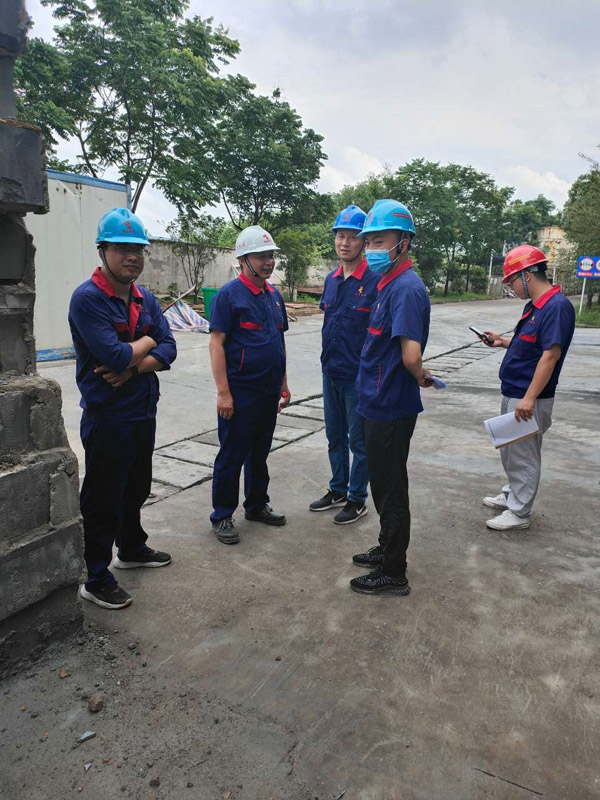 公司開展二季度安環(huán)、消防、防汛綜合大檢查