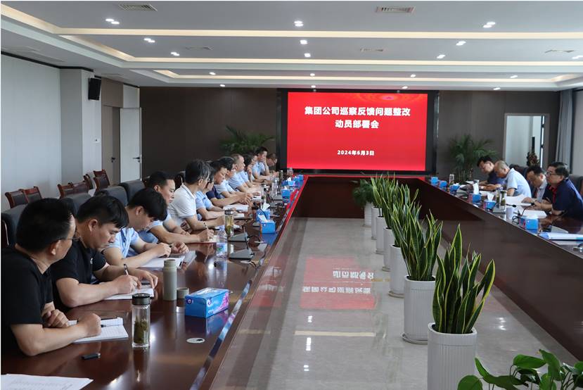 公司召開集團(tuán)公司巡察反饋問題整改動(dòng)員部署會(huì) 公司召開集團(tuán)公司巡察反饋問題整改動(dòng)員部署會(huì)