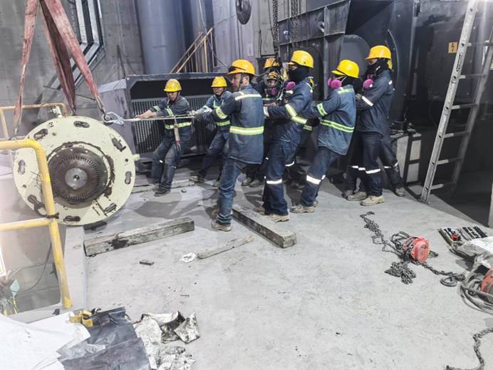 米拉多銅礦廢石運(yùn)行系統(tǒng)停產(chǎn)檢修完成 米拉多銅礦廢石運(yùn)行系統(tǒng)停產(chǎn)檢修完成